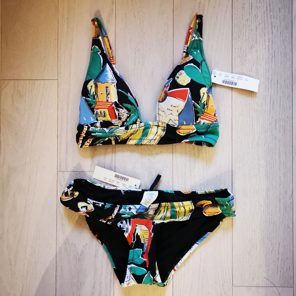 NWT J. Crew Bikini set (top and bottom)